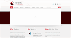 Desktop Screenshot of osomsolutions.com