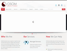 Tablet Screenshot of osomsolutions.com